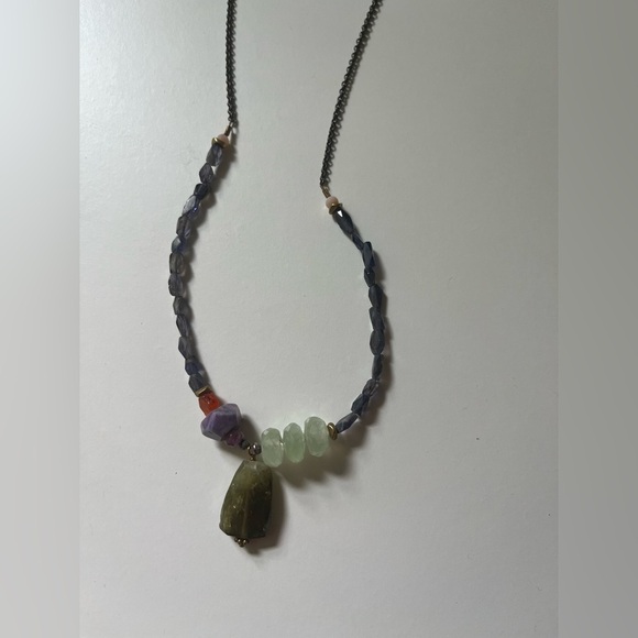 Sundance Style Gemstone Long Necklace - Picture 1 of 3